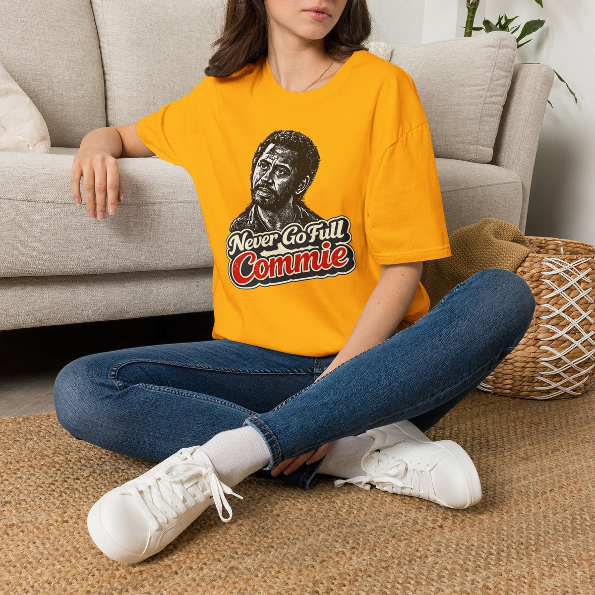 Never Go Full Commie - Short Sleeve T-Shirt - Unisex