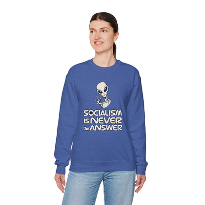 Friendly Alien - Crewneck Sweatshirt - Unisex