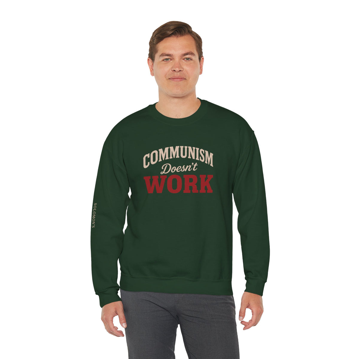 Communism Doesn't Work - Crewneck Sweatshirt - Unisex