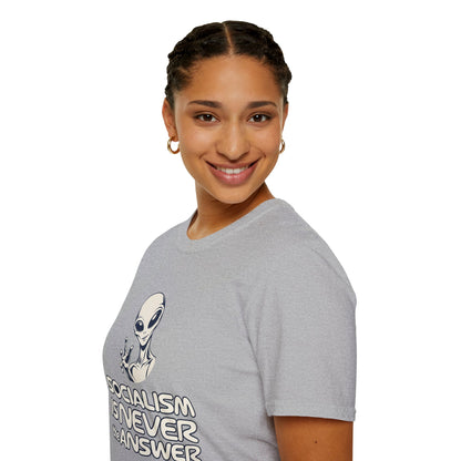 Friendly Alien - Short Sleeve T-Shirt - Unisex