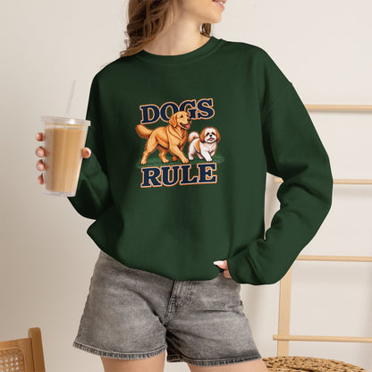 Dogs Rule - Crewneck Sweatshirt - Unisex