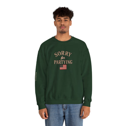 Sorry for Partying - Crewneck Sweatshirt - Unisex