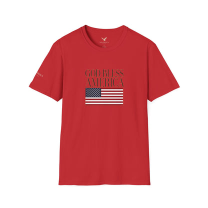 God Bless America (Lg) - Short Sleeve T-Shirt - Unisex