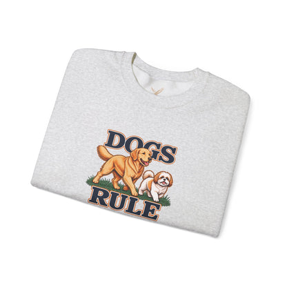 Dogs Rule - Crewneck Sweatshirt - Unisex