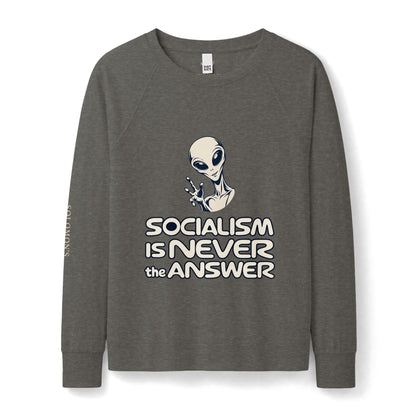 Friendly Alien - French Terry Sweatshirt - Women's