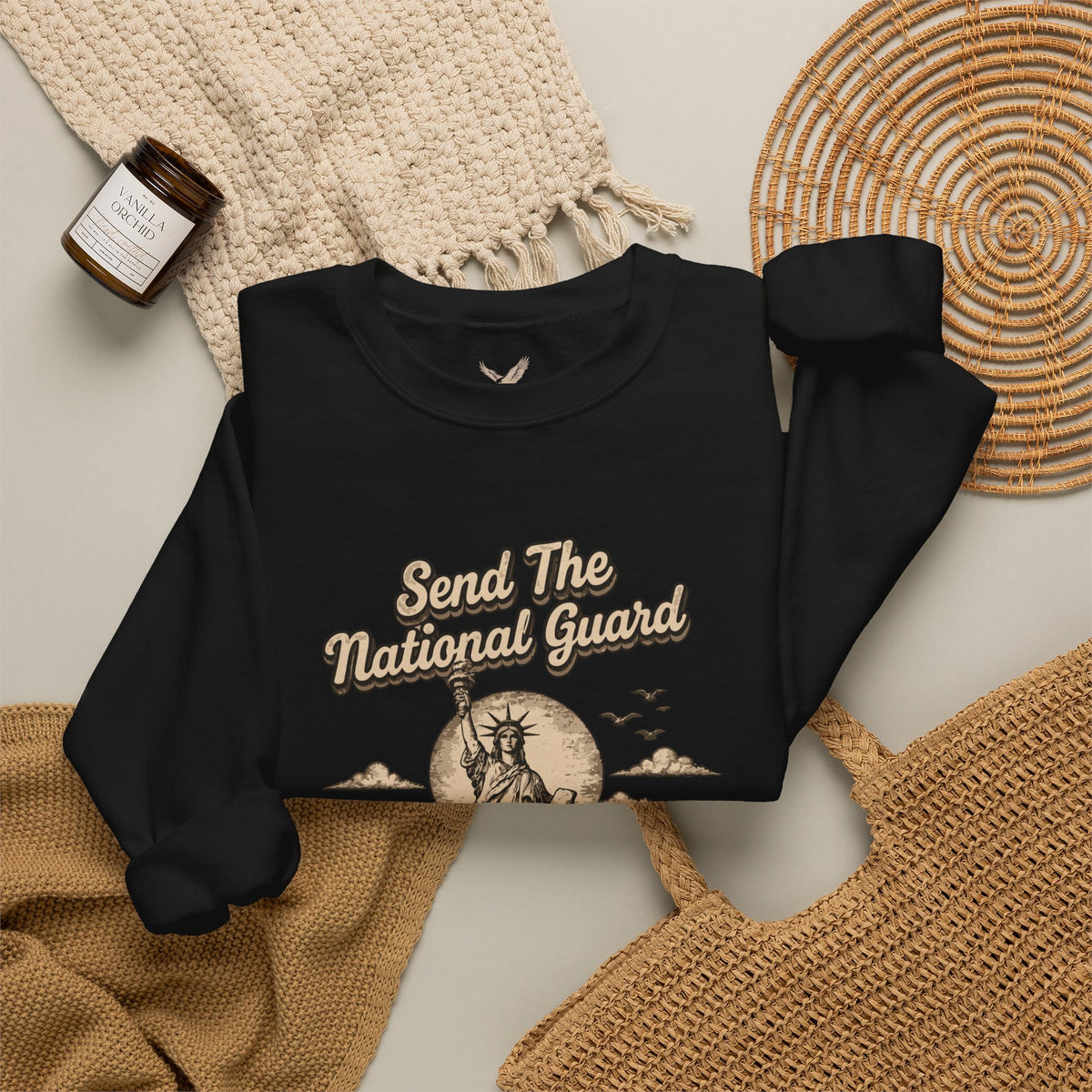 Send the National Guard - Crewneck Sweatshirt - Unisex