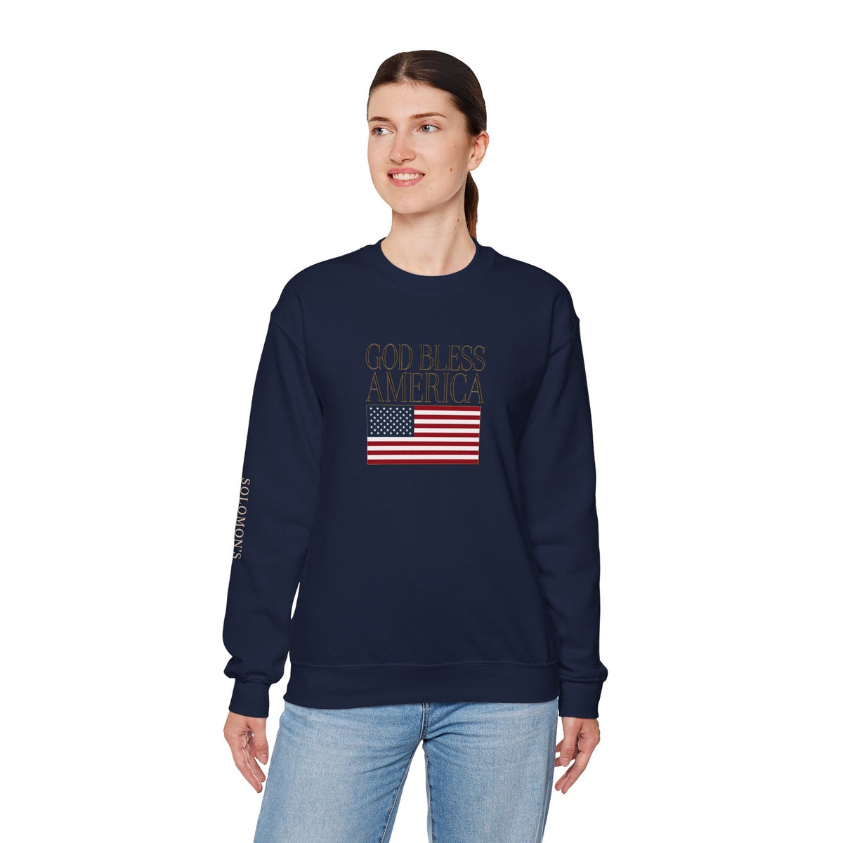 God Bless America Crewneck Sweatshirt - Unisex