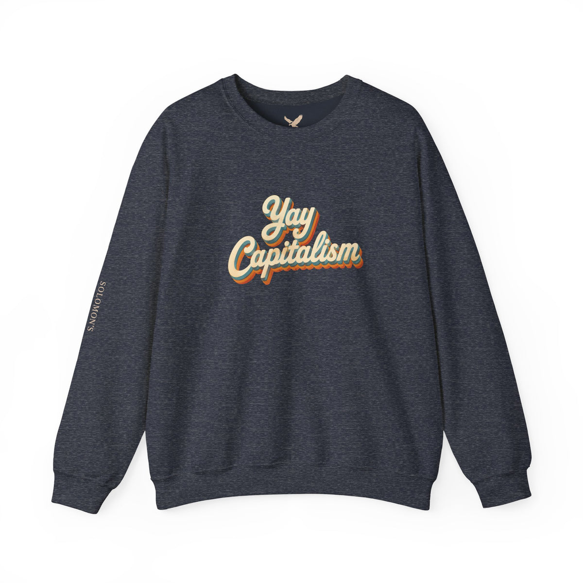 Yay Capitalism Retro - Crewneck Sweatshirt - Unisex