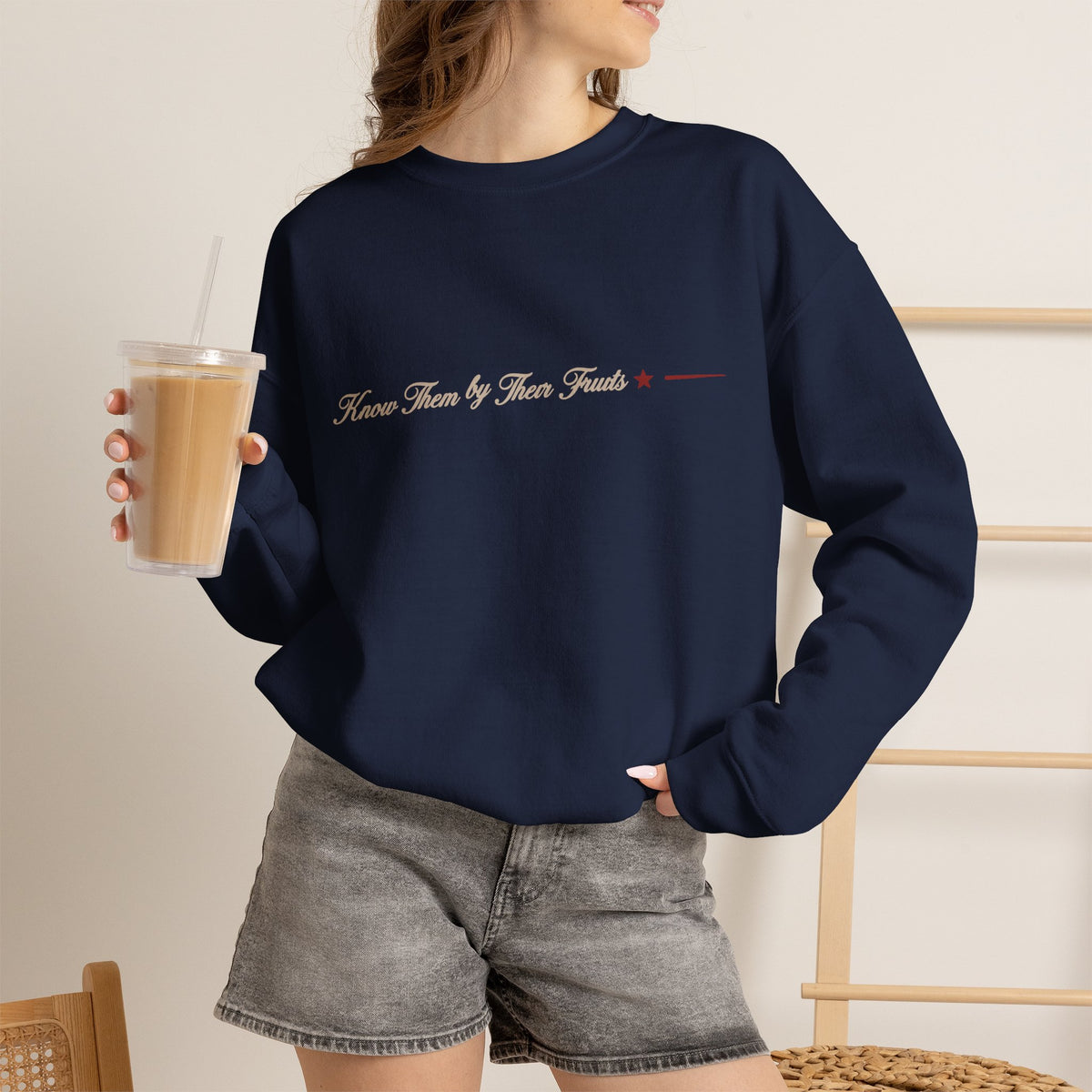 Know Them by Their Fruits - Crewneck Sweatshirt - Unisex