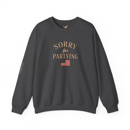 Sorry for Partying - Crewneck Sweatshirt - Unisex
