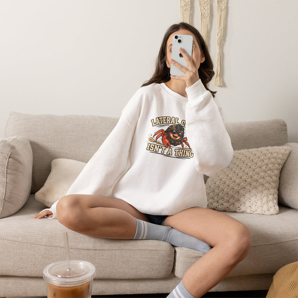 Lateral Crawl? - Crewneck Sweatshirt - Unisex