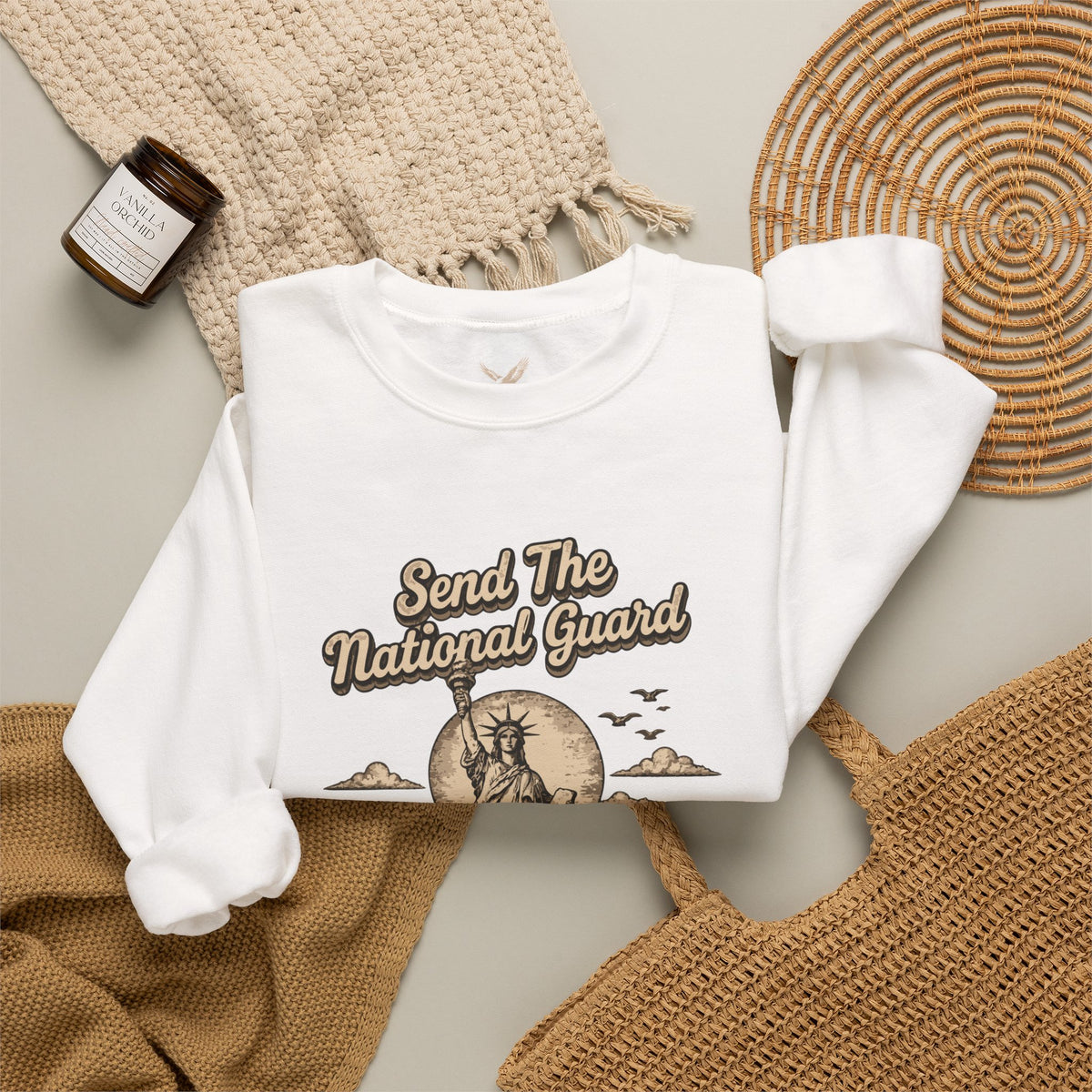 Send the National Guard - Crewneck Sweatshirt - Unisex