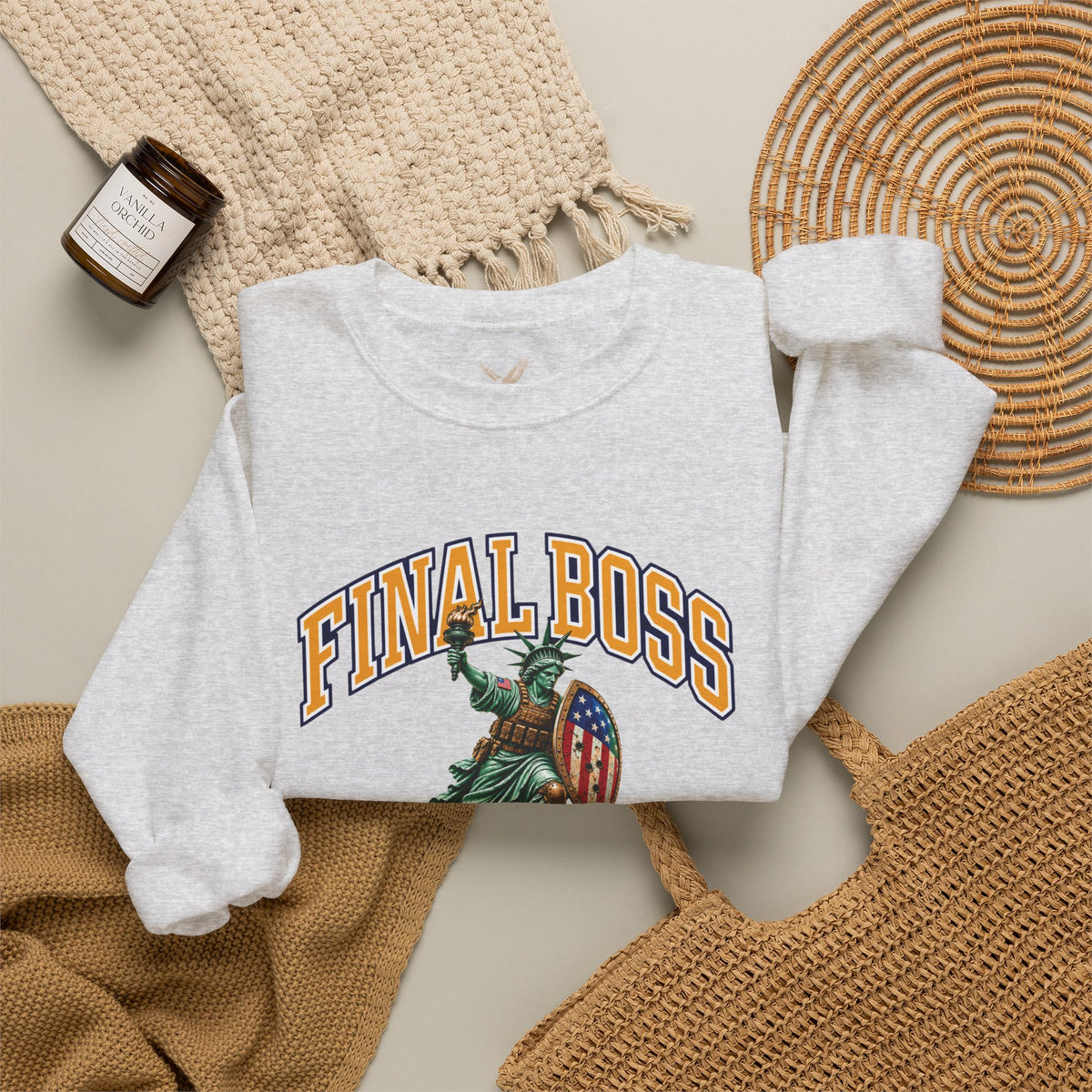 Final Boss - Crewneck Sweatshirt - Unisex