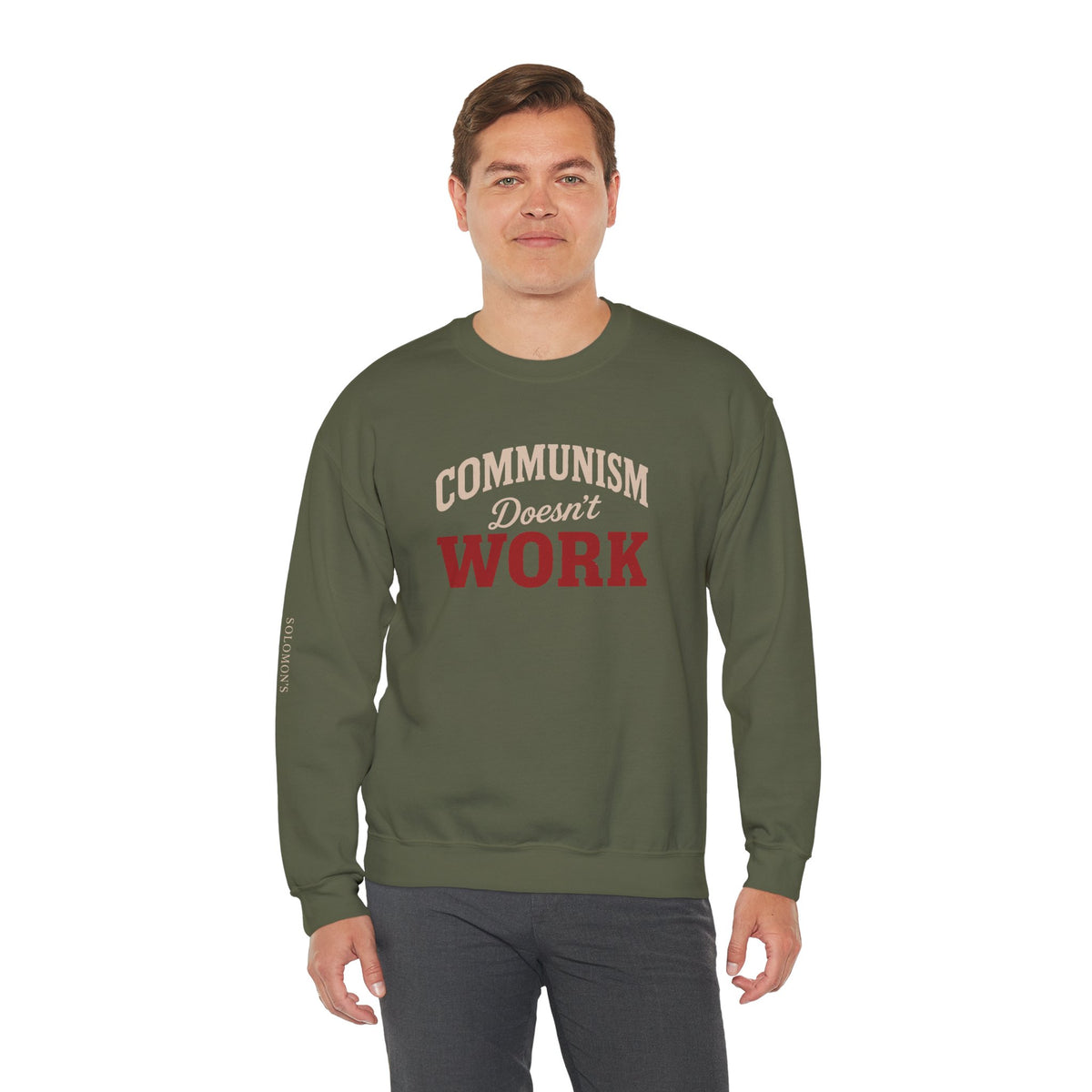 Communism Doesn't Work - Crewneck Sweatshirt - Unisex