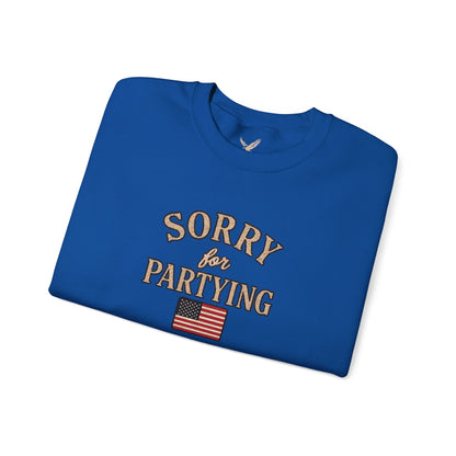 Sorry for Partying - Crewneck Sweatshirt - Unisex
