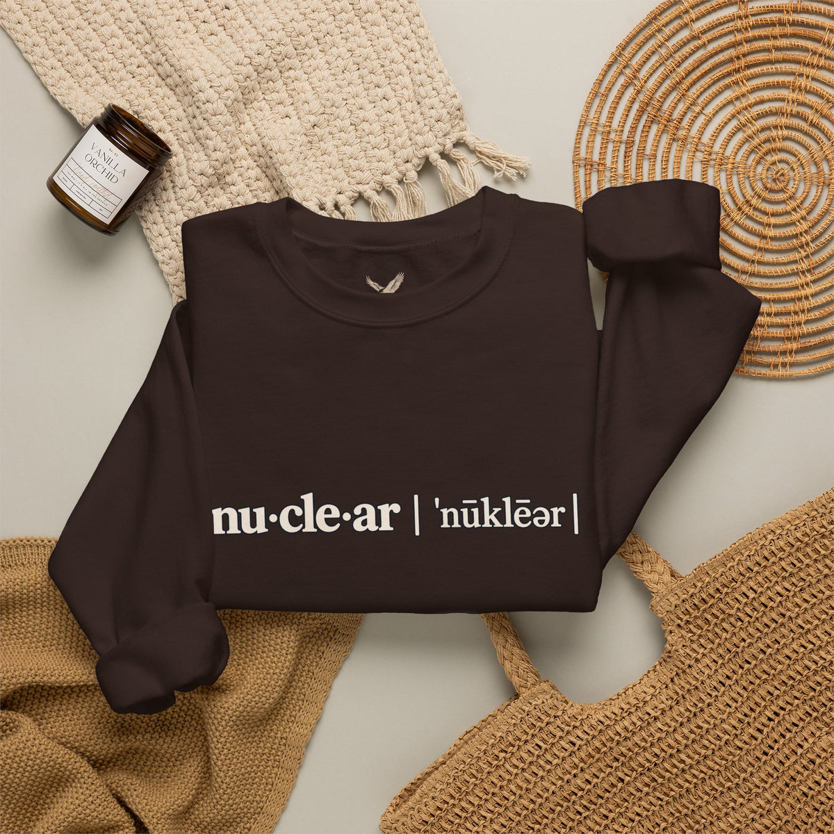nu-cle-ar - Crewneck Sweatshirt - Unisex