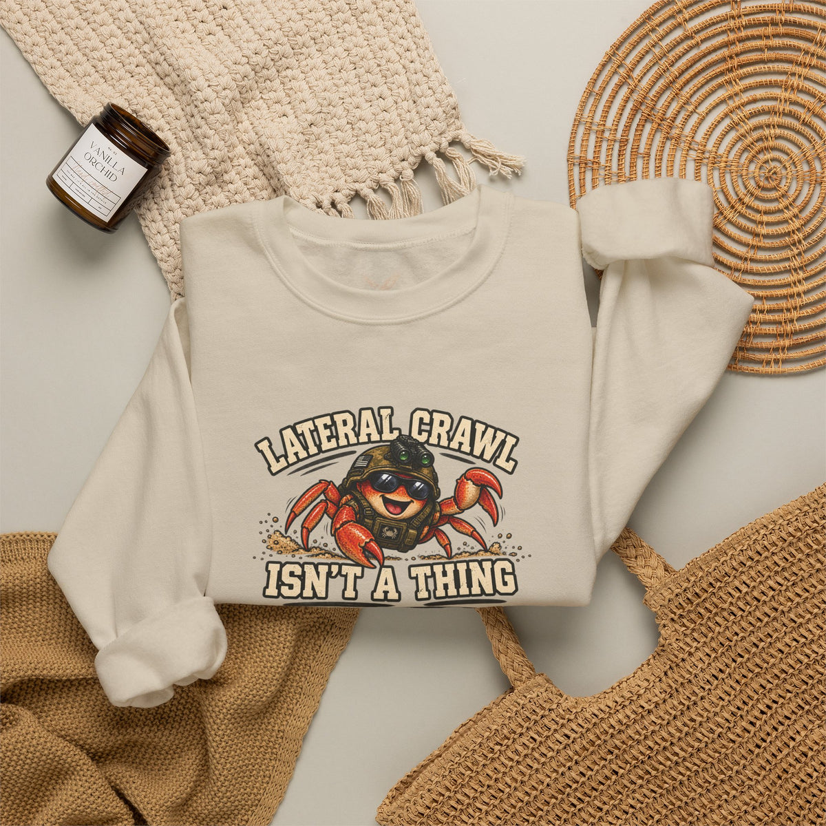 Lateral Crawl? - Crewneck Sweatshirt - Unisex
