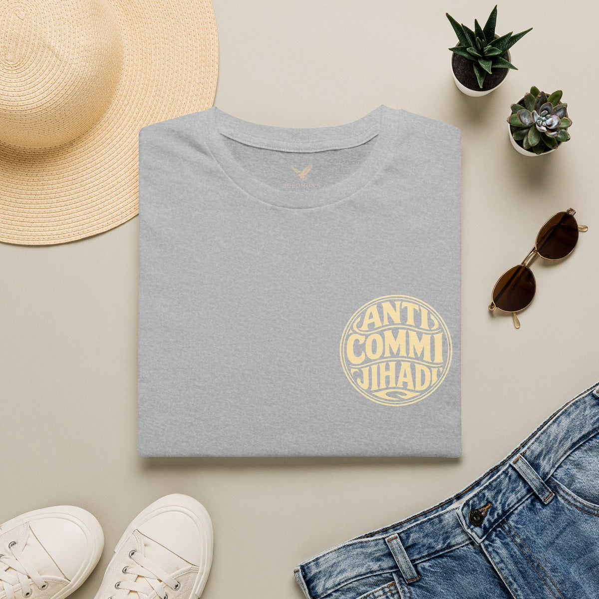 Anti Commijihadi Short Sleeve T-Shirt