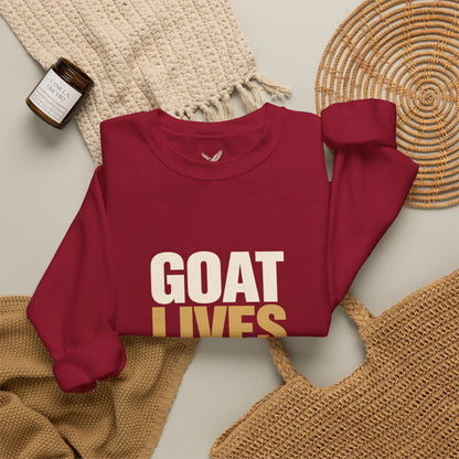Goat Lives Matter - Crewneck Sweatshirt - Unisex