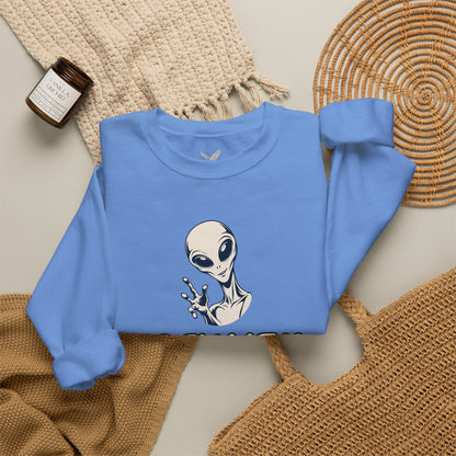 Friendly Alien - Crewneck Sweatshirt - Unisex