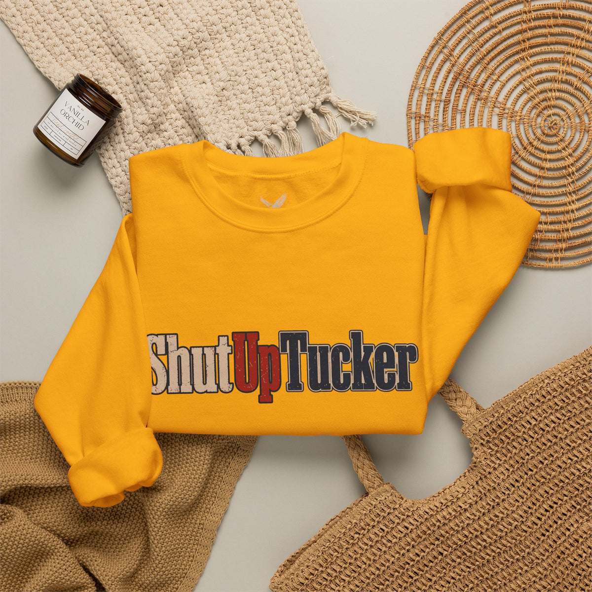 Shut Up Tucker - Crewneck Sweatshirt - Unisex