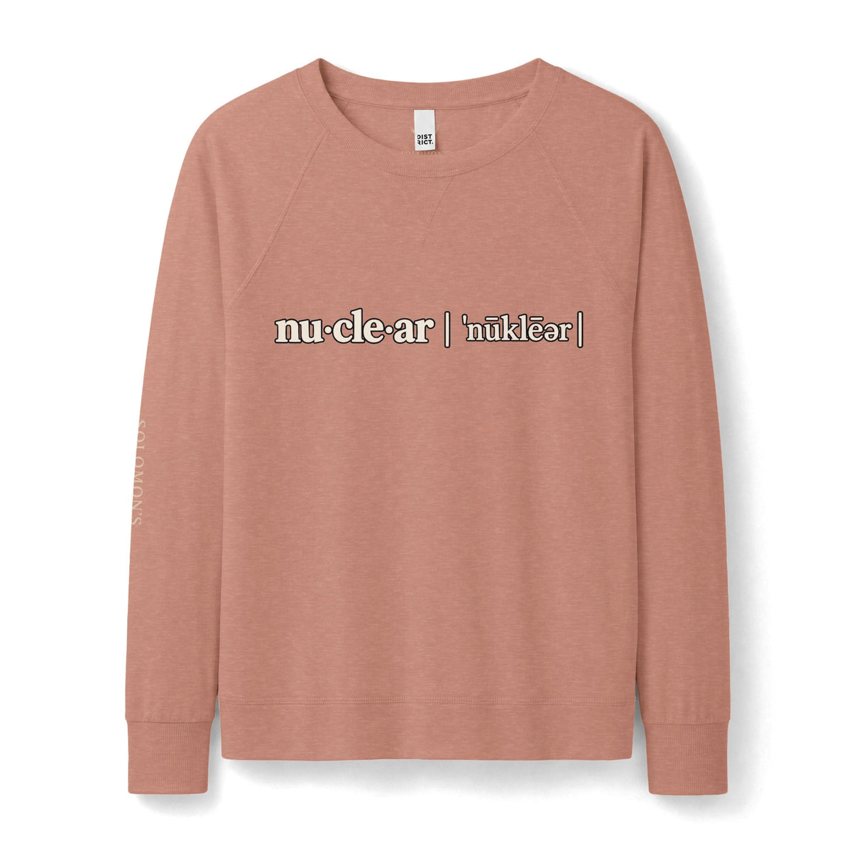 nu-cle-ar - French Terry Sweatshirt - Women's