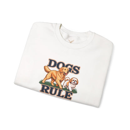 Dogs Rule - Crewneck Sweatshirt - Unisex