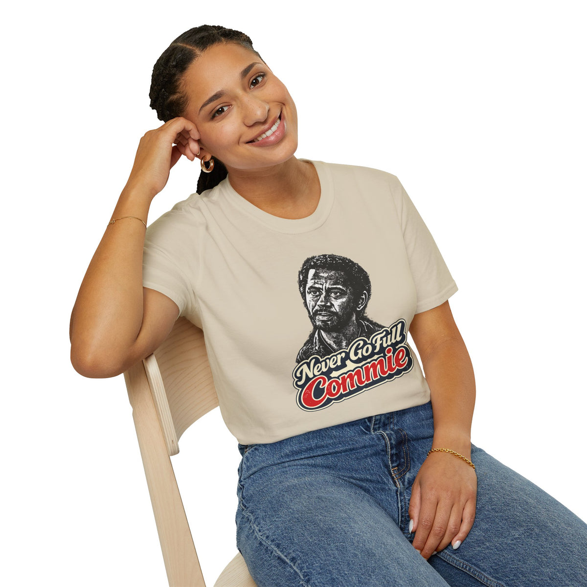 Never Go Full Commie - Short Sleeve T-Shirt - Unisex