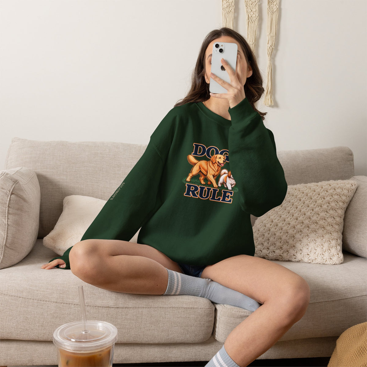 Dogs Rule - Crewneck Sweatshirt - Unisex