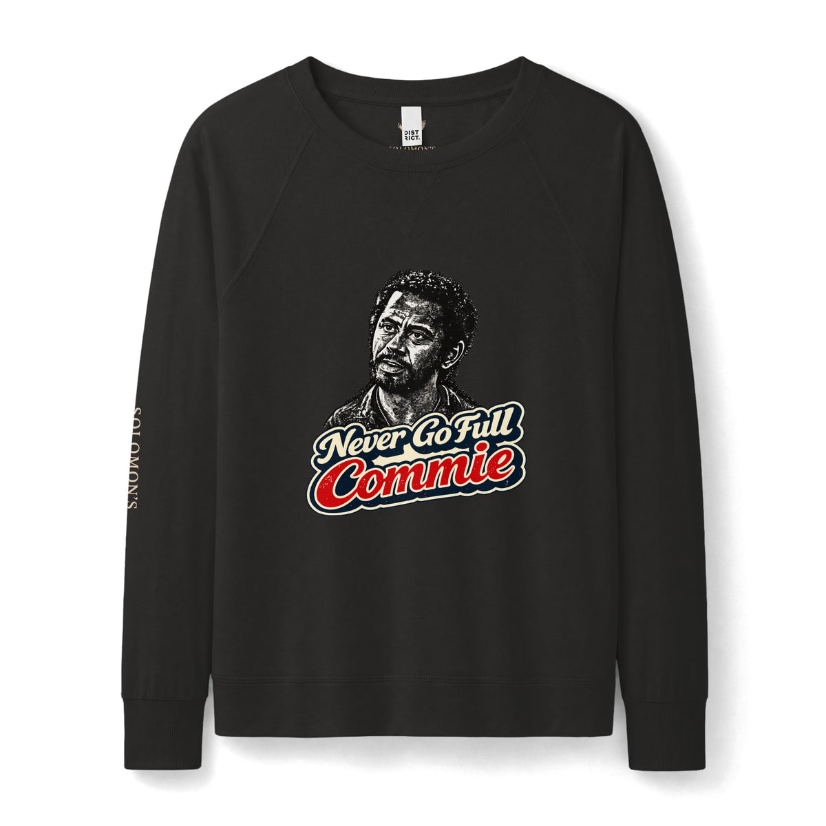 Never Go Full Commie - French Terry Sweatshirt - Women's