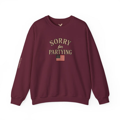 Sorry for Partying - Crewneck Sweatshirt - Unisex