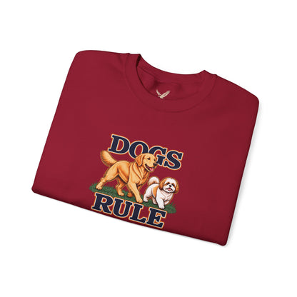 Dogs Rule - Crewneck Sweatshirt - Unisex