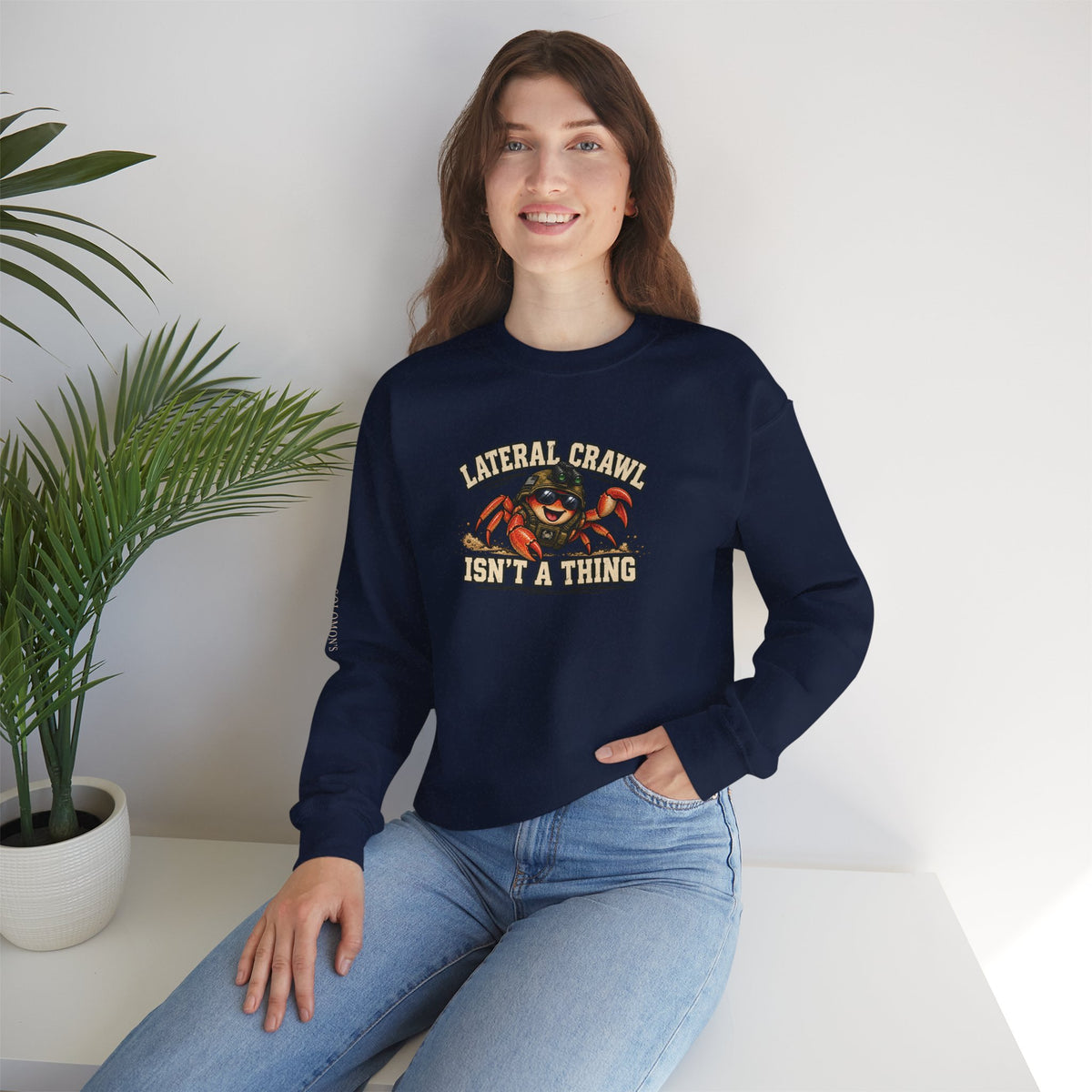 Lateral Crawl? - Crewneck Sweatshirt - Unisex