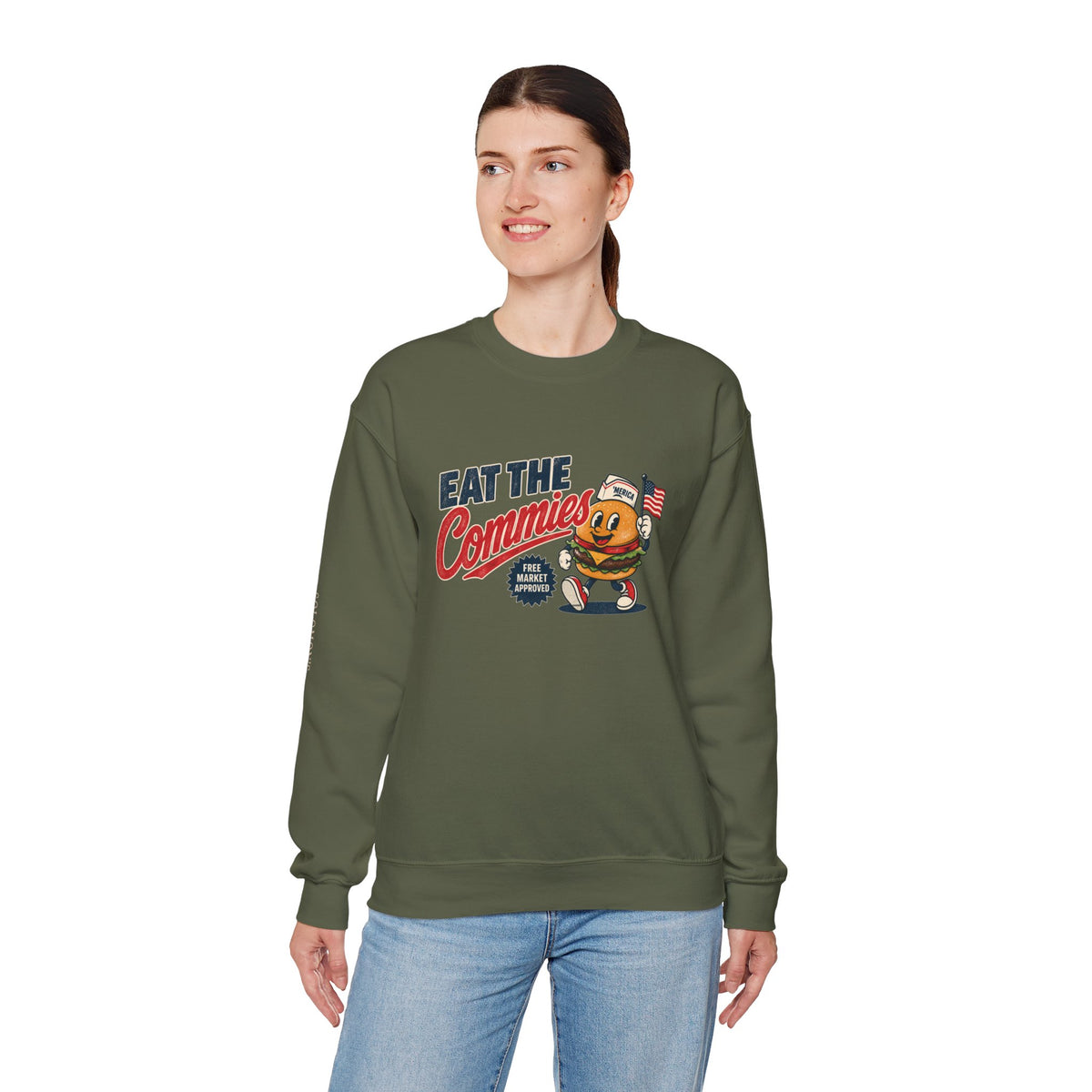 Eat the Commies - Crewneck Sweatshirt - Unisex