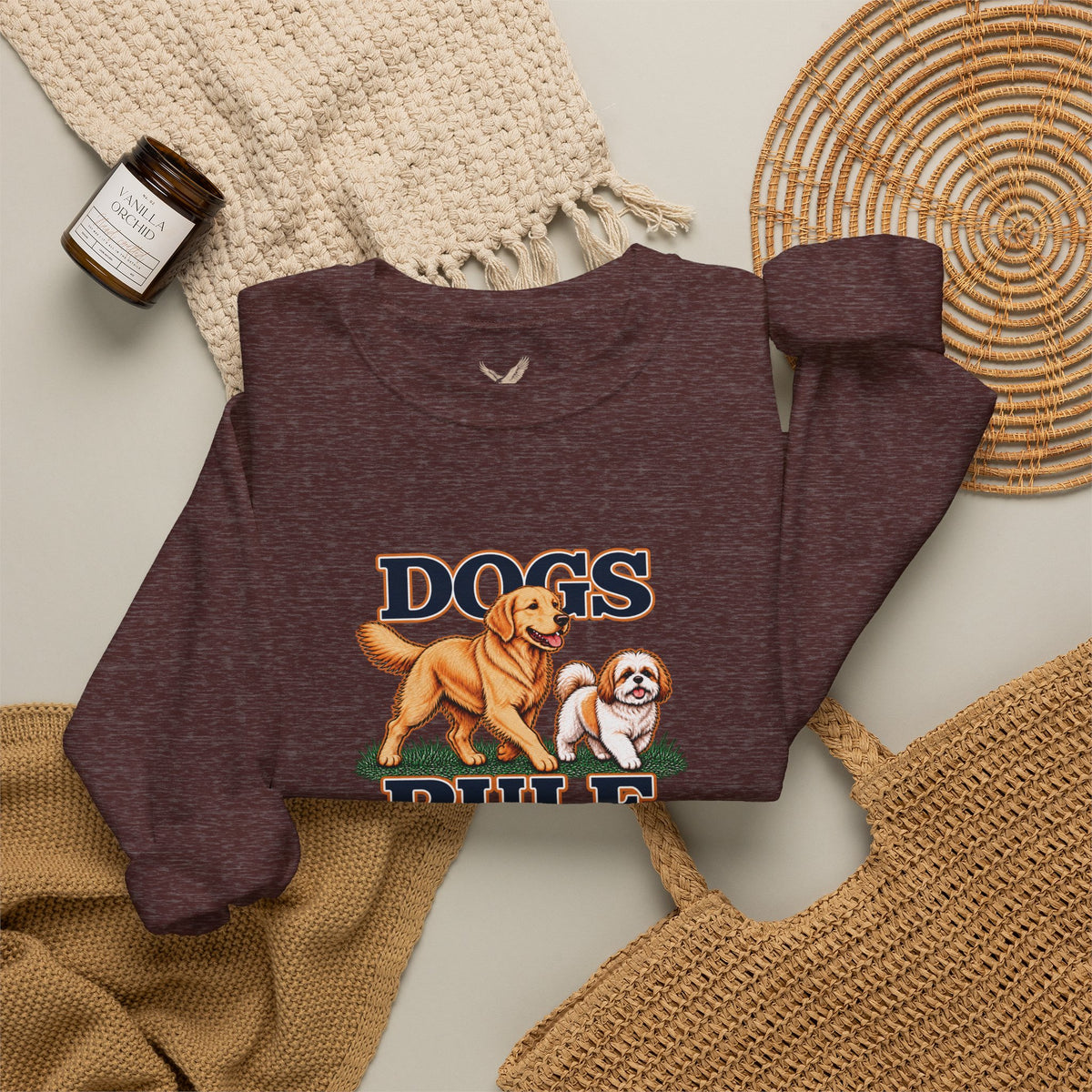 Dogs Rule - Crewneck Sweatshirt - Unisex