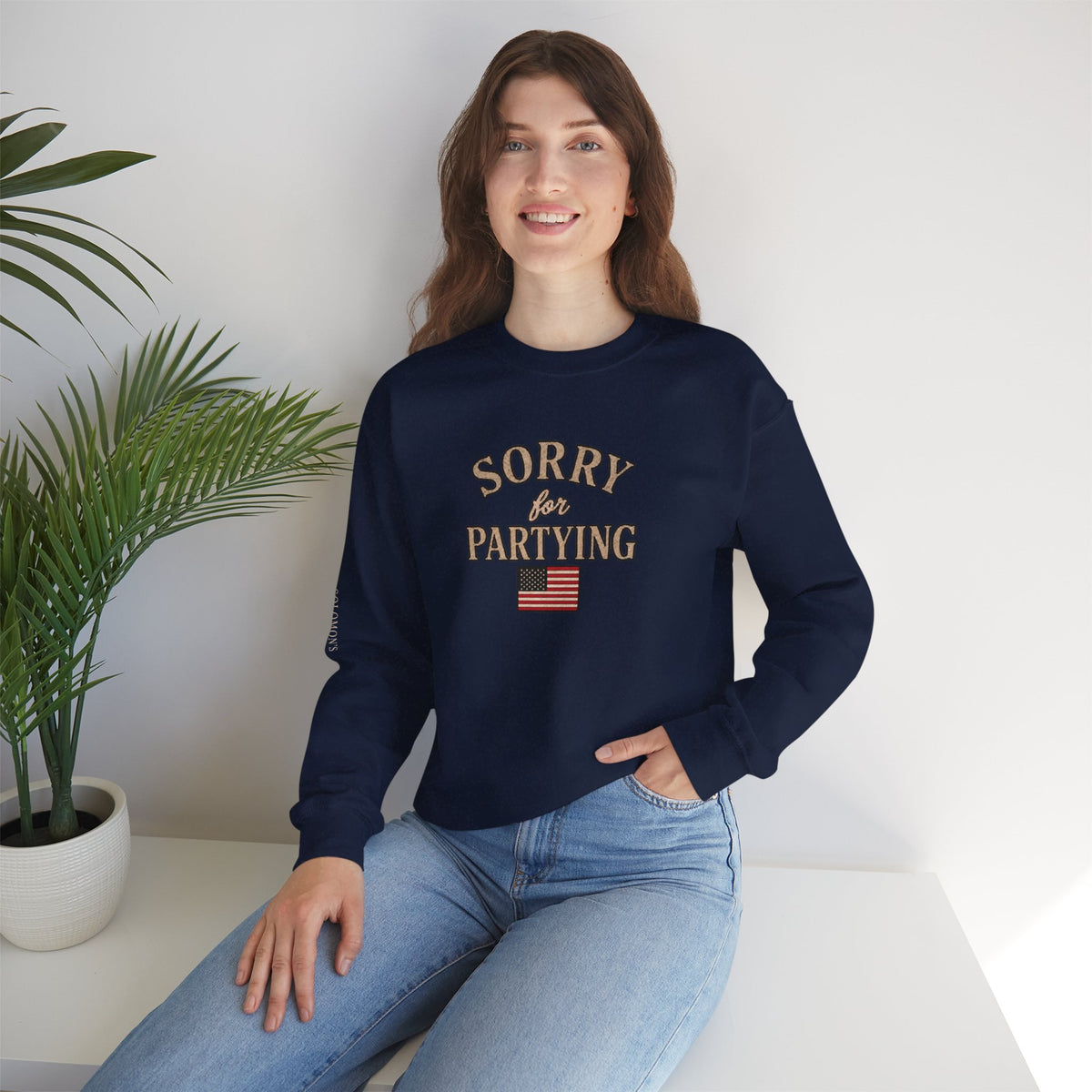 Sorry for Partying - Crewneck Sweatshirt - Unisex
