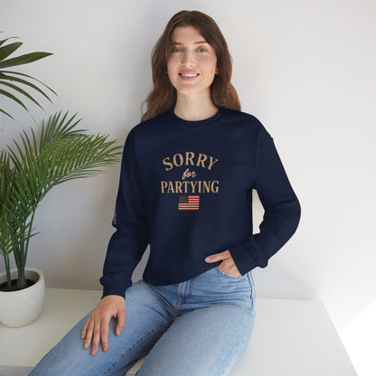 Sorry for Partying - Crewneck Sweatshirt - Unisex