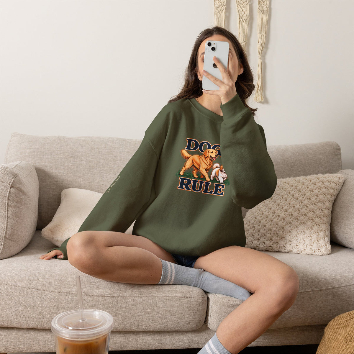 Dogs Rule - Crewneck Sweatshirt - Unisex