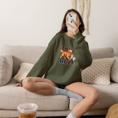 Dogs Rule - Crewneck Sweatshirt - Unisex