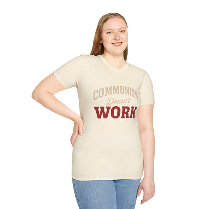 Communism Doesn't Work - Short Sleeve T-Shirt - Unisex