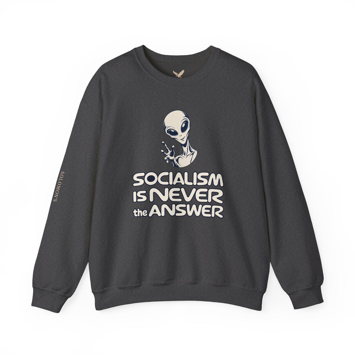 Friendly Alien - Crewneck Sweatshirt - Unisex
