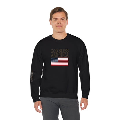 God Bless America Crewneck Sweatshirt - Unisex