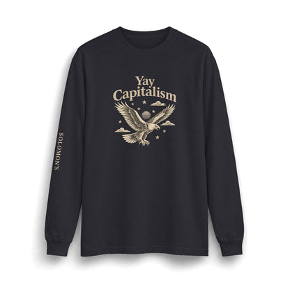 Yay Capitalism Eagle - Long Sleeve T-Shirt - Unisex