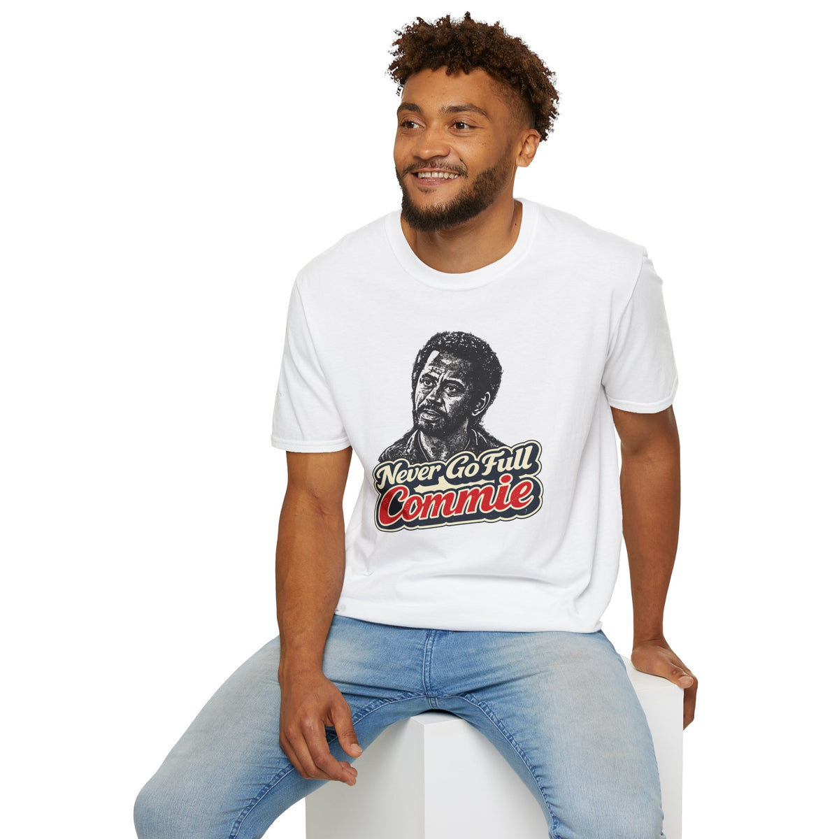 Never Go Full Commie - Short Sleeve T-Shirt - Unisex