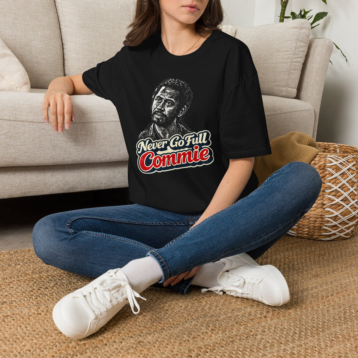 Never Go Full Commie - Short Sleeve T-Shirt - Unisex