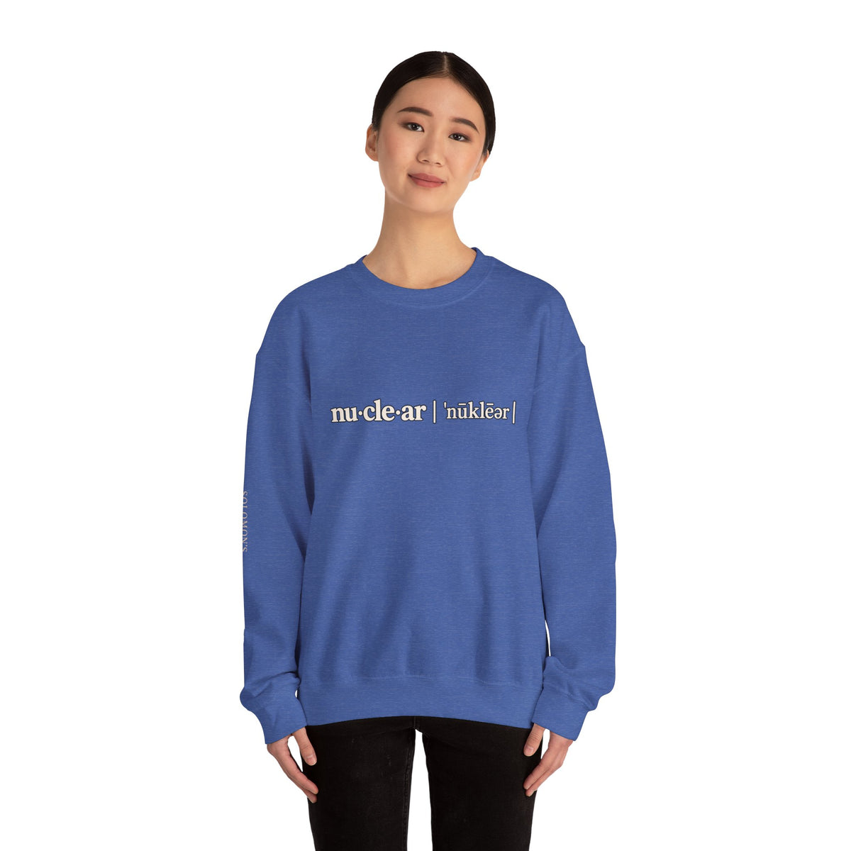 nu-cle-ar - Crewneck Sweatshirt - Unisex