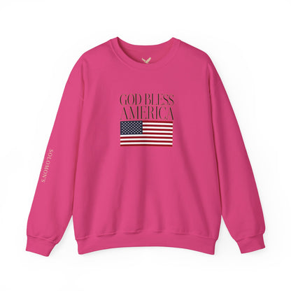 God Bless America Crewneck Sweatshirt - Unisex