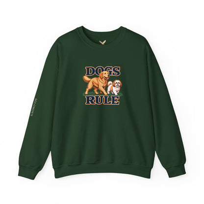 Dogs Rule - Crewneck Sweatshirt - Unisex