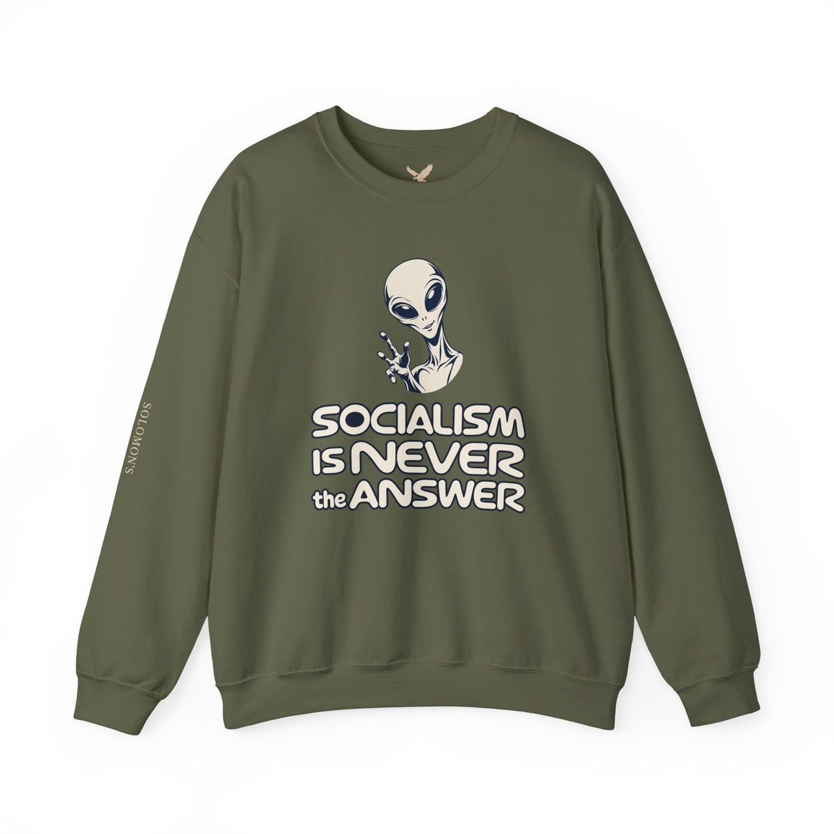 Friendly Alien - Crewneck Sweatshirt - Unisex