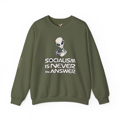 Friendly Alien - Crewneck Sweatshirt - Unisex